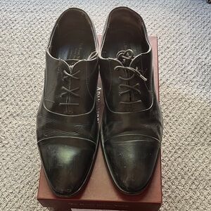 To Boot New York Men's Leather Hudson Cap Toe Shoes